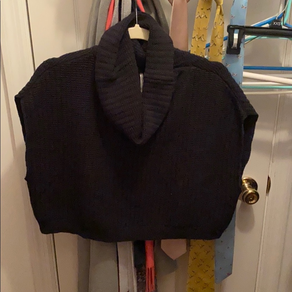 Free People Cropped Cowl Neck Sweater